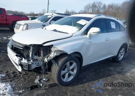 2013 Lexus Rx 350 from USA, damaged, VIN 2T2BK1BA9DC209551